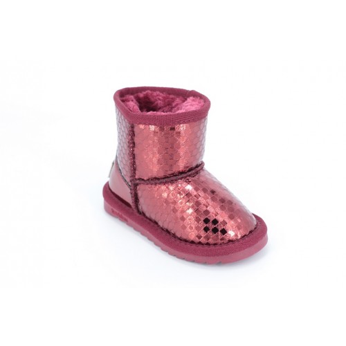 Cizme Copii Tip UGG Bordo 2