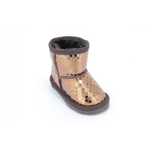 Cizme Copii Tip UGG Maro 2