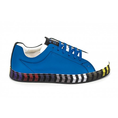 Pantofi Sneakers piele multicolori