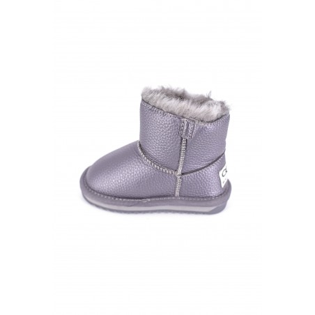 Cizme Baieti Tip UGG Grey