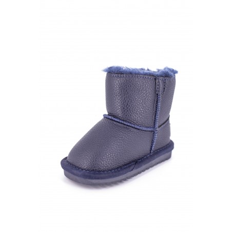 Cizme Baieti Tip UGG Bleumarin