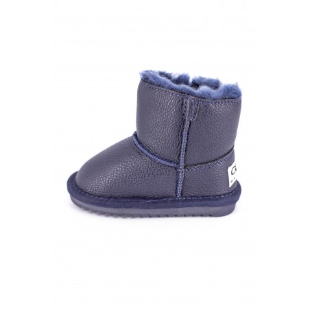 Cizme Baieti Tip UGG Bleumarin