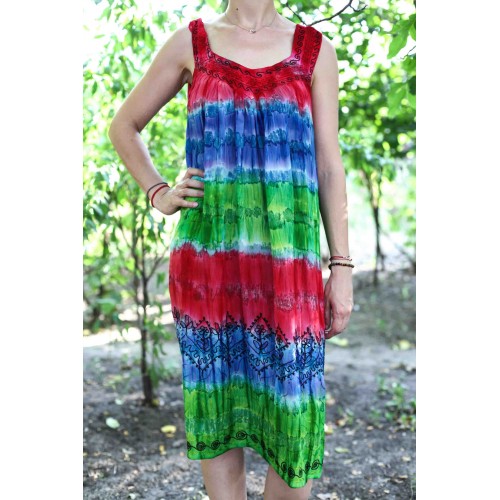 Rochie casual multicolora 2