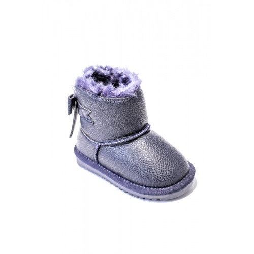 Cizme Fetite Tip Ugg Dark Bleu 2