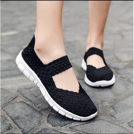 Espadrile elastice Maria