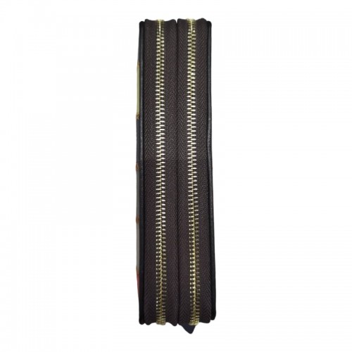 Portofel piele naturala multicolor A350 2