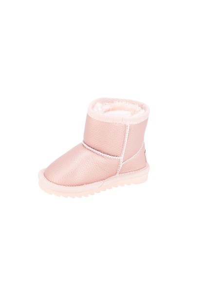 cizme tip ugg pentru fetite culoare roz