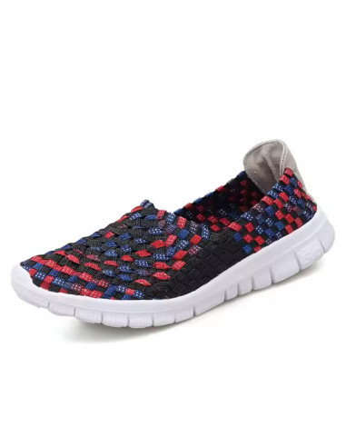 Espadrile dama elastice multicolore – Ușoare și comode, mărimi 35-41model Adela