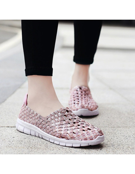 Espadrile dama elastice multicolore – Ușoare și comode, mărimi 35-41model Ana