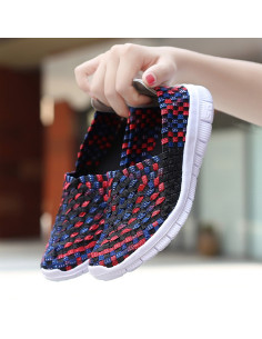 Espadrile dama elastice multicolore – Ușoare și comode, mărimi 35-41model Adela 2