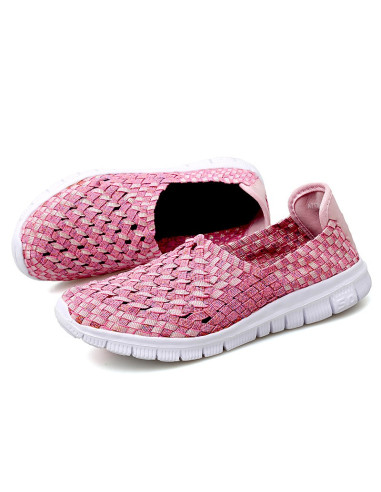 Espadrile elastice roz – Ușoare și comode,...
