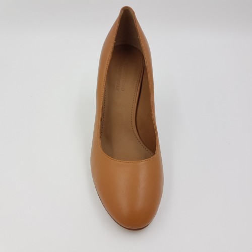 Pantofi dama caramel 2
