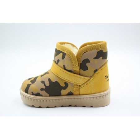 Cizme Copii Tip UGG Army Yellow