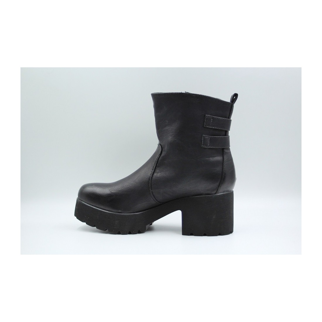 Ghete Femei Piele Biker 1