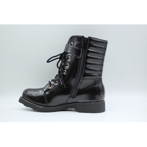 Ghete Femei Piele Biker 3 2