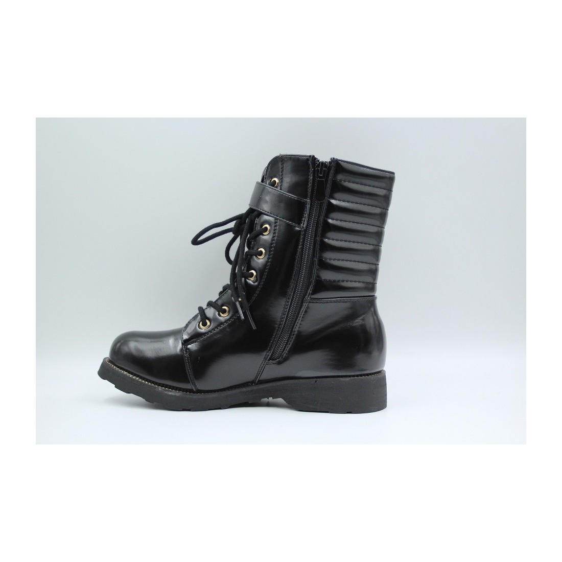 Ghete Femei Piele Biker 3