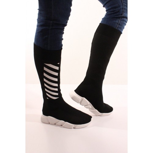 Cizme socks striped