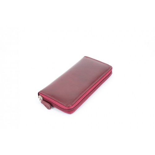 Portofel piele bordo V923 2