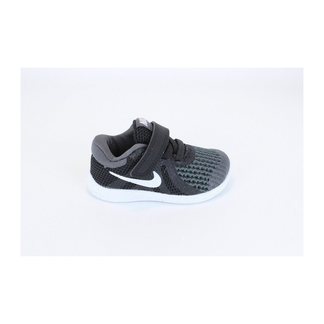 Nike Revolution 4 TD 943304-006 pantofi sport copii negri confortabili pentru activitati zilnice