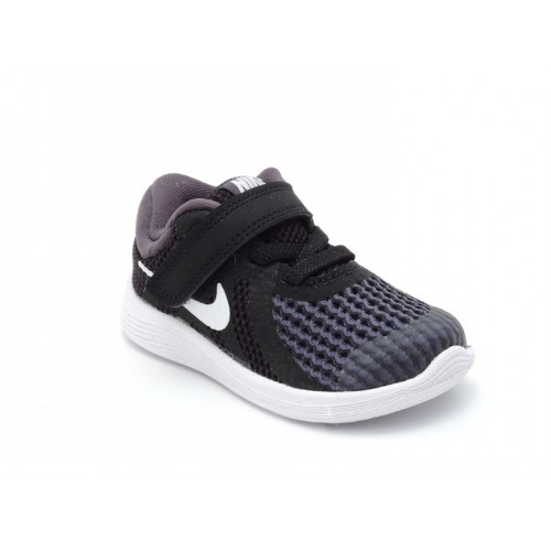 Nike Revolution 4 TD 943304-006 pantofi sport copii negri confortabili pentru activitati zilnice 2