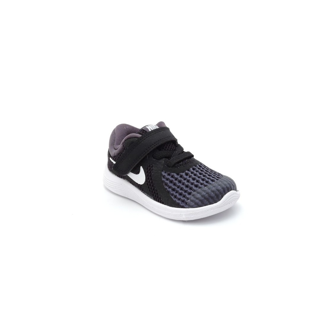 Nike Revolution 4 TD 943304-006 pantofi sport copii negri confortabili pentru activitati zilnice