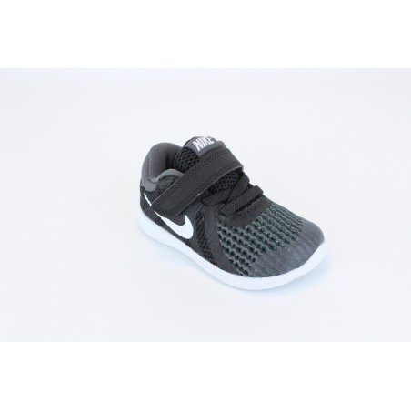 Nike Revolution 4 TD 943304-006 pantofi sport copii negri confortabili pentru activitati zilnice